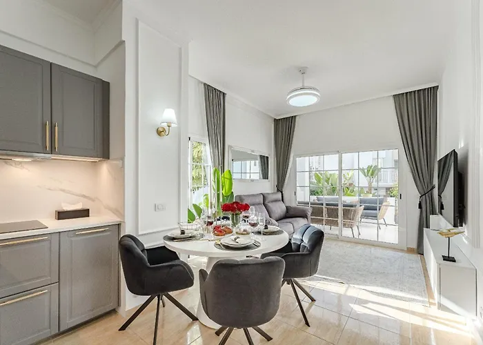 Luxury Apartment In Costa Adeje With 3 Pools One Is Heated 1 Bedroom And 2 Beds