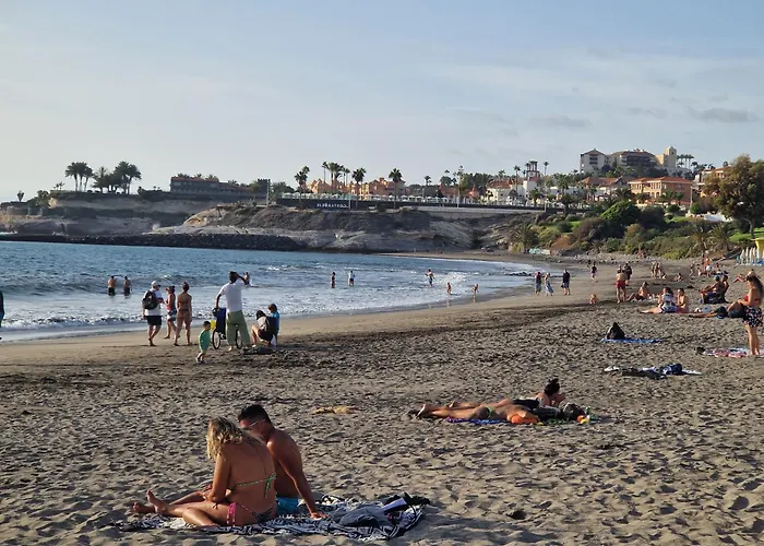 Luxury Apartment In Costa Adeje With 3 Pools One Is Heated 1 Bedroom And 2 Beds